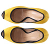 Giuseppe Zanotti Yellow and Black Pumps - 2000s Second hand