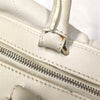 Chanel Cream White Quilted Leather Handbag - 2000s Second hand