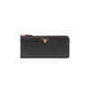 Saffiano Leather Zip Around Wallet - '10s Second-hand