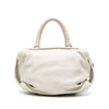 Chanel Cream White Quilted Leather Handbag - 2000s Second hand