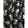 Secondhand Gianni Versace Black and White Floral Blouse - '80s