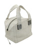 Secondhand Chanel Choco Bar White Cavier Handbag