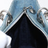 Christian Dior Vintage Lady Dior Bag Cannage Quilt Denim