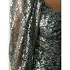 Ungaro Black and Gold Sequined Dress - '90s Second hand