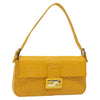 Fendi Mamma Baguette Shoulder Bag Canvas