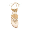 Prada Beige Rope Flat Sandals - '00s Second hand