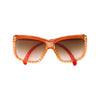 Christian Dior Orange Sunglasses - '70s Second hand