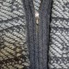 Chanel Dark Grey Cashmere Cardigan - 2000s Second hand