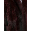 Christian Dior Burgundy Fur Coat - '80s Second hand