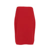 Gianfranco Ferré Red Wool Knitted Skirt - '90s Second hand