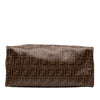 Secondhand Fendi FILA Glazed Fabric FF 1974 Mania Shopping Tote