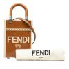 Secondhand Fendi Mini Patent and Canvas Sunshine Shopper Tote