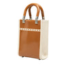 Secondhand Fendi Mini Patent and Canvas Sunshine Shopper Tote