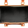 Secondhand Fendi Pequin Coated Canvas Boston Bag