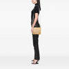 Secondhand Fendi Zucchino Canvas F Charm Crossbody
