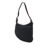 Secondhand Fendi Zucchino Canvas Oyster Shoulder Bag
