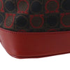Secondhand Ferragamo Gancini Canvas Shoulder Bag