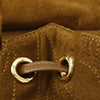 Secondhand Ferragamo Stitched Suede Tassel Crossbody