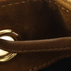 Secondhand Ferragamo Stitched Suede Tassel Crossbody