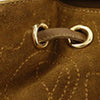Secondhand Ferragamo Stitched Suede Tassel Crossbody