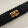 Chanel Vintage Trapezoid CC Flap Bag Leather