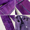 Chanel Jacket Made 
In Violet Suede And 
Wool Secondhand