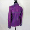 Chanel Jacket Made 
In Violet Suede And 
Wool Secondhand