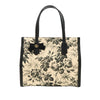 Secondhand Gucci Canvas GG Ribbon Herbarium Tote