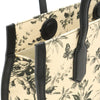 Secondhand Gucci Canvas GG Ribbon Herbarium Tote