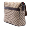 Secondhand Gucci GG Canvas Web Flap Messenger Bag