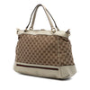 Secondhand Gucci GG Canvas Web Mayfair Satchel