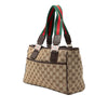 Secondhand Gucci GG Canvas Web Pop Tote