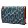 Secondhand Gucci GG Denim Dionysus Wallet on Chain