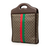 Secondhand Gucci GG Supreme Web Tiger Satchel