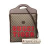 Secondhand Gucci GG Supreme Web Tiger Satchel