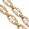 Secondhand Gucci Gold Plated and Strass Chain Strap