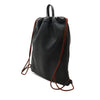 Secondhand Gucci Grained Calfskin Web Logo Drawstring Backpack