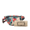 Secondhand Gucci Kids Coated Canvas Cosmic Strawberries Web Belt Bag