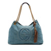 Secondhand Gucci Medium Denim Soho Chain Tote