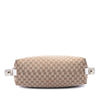 Secondhand Gucci Medium GG Canvas Bamboo Bar Tote