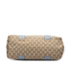 Secondhand Gucci Medium GG Canvas Bamboo Libeccio Tote