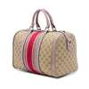 Secondhand Gucci Medium GG Canvas Web Joy Boston Bag