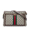 Secondhand Gucci Medium GG Supreme Web Ophidia Crossbody