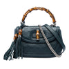 Secondhand Gucci Medium Guccissima New Bamboo Top Handle Bag