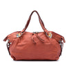 Secondhand Gucci Medium Leather Bamboo Bar Tote
