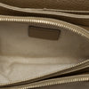 Secondhand Gucci Metallic Pebbled Calfskin Piston Broadway Evening Bag