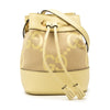 Secondhand Gucci Mini Jumbo GG Canvas and Calfskin Ophidia Bucket Bag
