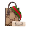Secondhand Gucci Mini Jumbo GG Canvas Web Satchel
