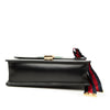 Secondhand Gucci Small Calfskin Web Sylvie Satchel