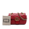 Secondhand Gucci Small GG Marmont Matelasse Calfskin Shoulder Bag